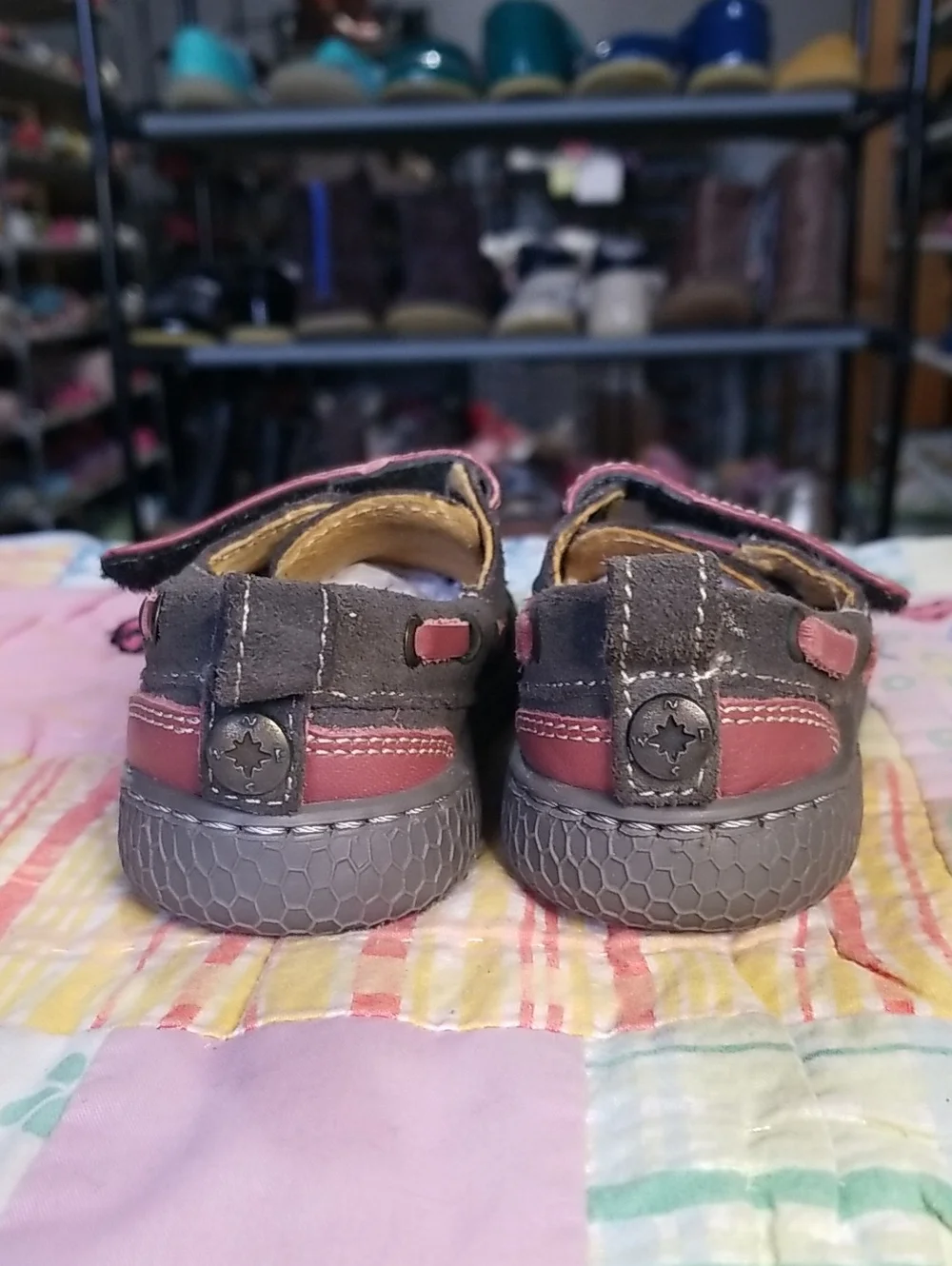Livie & Luca Cobbler Collection Suede And leather Loafers Size 4
